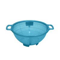 Genérico - Colador Con Asas Mediano Plástico Alta Durabilidad Turquesa