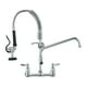 thumbnail image 1 of Grifo comercial VEVOR con pulverizador de preenjuague de 21 cm de altura, 1 of 3