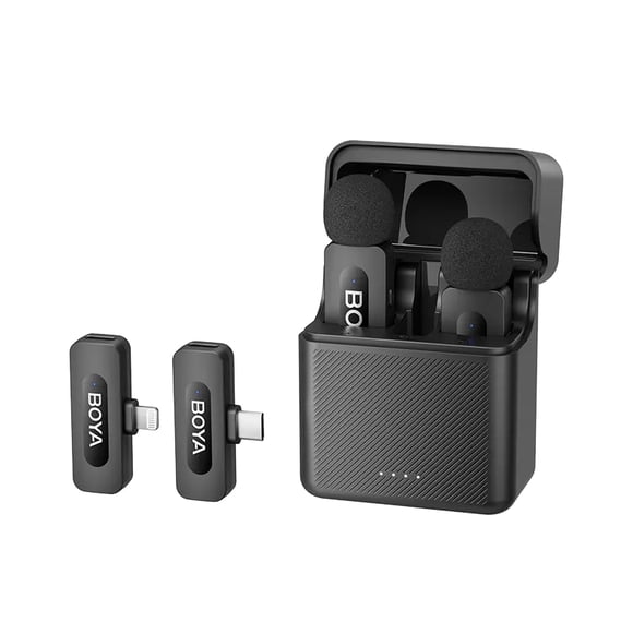 Boya BY-V3 COMBO Micrófono Dóble Usb-C y Lightning