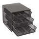thumbnail image 2 of Organizador Safco Onyx de 3 Niveles y 3 Cajones en Acero Negro, 2 of 4