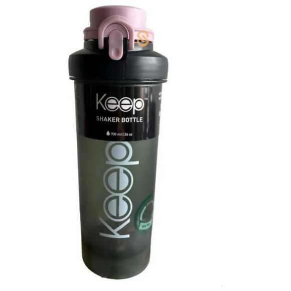 Botella Shaker Sport 700ml Tapa Morada Keep - Shopyclick