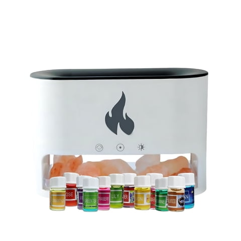 Disparo - Pack Humificador Efecto Llamas Mas 12 Esencias Aromaticas