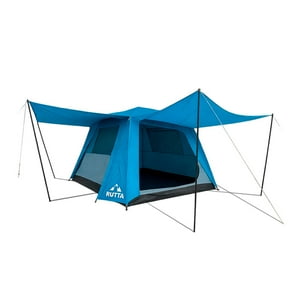 Rutta - Carpa Camping Yosemite 10 Pers. Techo Largo 3 M Doble Toldo