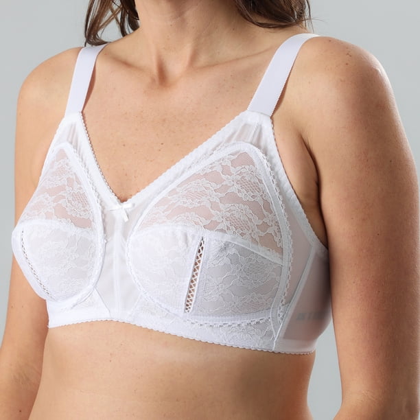 Sostén Encaje Sin Arcos Soporte Natural Flores Mujer 2255