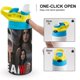 thumbnail image 4 of Scream Botella de Agua con Tapa Pop Top de Un Toque, Acero Inoxidable, a Prueba de Fugas, para Deportes, Botella Infantil azul 12 oz, 4 of 6