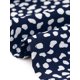 thumbnail image 5 of Agnes Orinda Vestido Maxi Largo de Lunares para Mujer Talla Grande de Escuela Colegio con Mangas de Linterna y Dobladillo con Volantes Flowy Boho 1X Azul Marino, 5 of 6