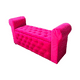 thumbnail image 2 of Banqueta Baul HVM Capitone fucsia felpa, 2 of 3