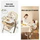 thumbnail image 4 of Silla De Comer Columpio 2 En 1 LuBabycas Rosada, 4 of 8