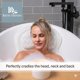 thumbnail image 3 of Almohada para Baño Bath Haven 43x43 cm Malla 3D Aire Blanca, 3 of 9