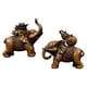 thumbnail image 4 of Colección De Estatuas De Elefante, Figurita De Elefante Para Gabinete, Mesa, Festival, 2 Uds., 4 of 5