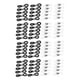 thumbnail image 4 of 80 Uds. Conectores De Extremos De Goma Y Metal Retenedores Para Cadena De Anteojos, 4 of 5