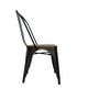 thumbnail image 4 of Silla De Comedor Madera Metal Tolix Negro, 4 of 8