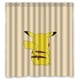 thumbnail image 1 of Cortina de ducha de dibujos animados de Pikachu, monstruo de bolsillo, juego de cortina de baño con ganchos, tamaño 66 x 72 pulgadas, 1 of 3
