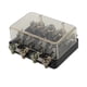 thumbnail image 3 of universal coche auto vehículo barco barco camión audio 12 v 6 vías fusibles caja titular circuito de 4 vías, 3 of 3