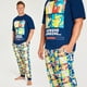 thumbnail image 3 of Set de pijama Pokémon para hombre y adolescente S-3XL Navy/Multi, 3 of 3