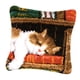 thumbnail image 2 of Funda de almohada diy kits de gancho de cierre para animales principiantes que duermen gato, 2 of 5