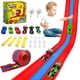 thumbnail image 1 of Pista de carreras flexible BlivEclat de 4 autos, 4,9 m, 3 carriles, 1 of 7