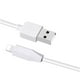 thumbnail image 2 of Cable Hoco X1 Rapid USB A Lightning 1M Blanco, 2 of 3