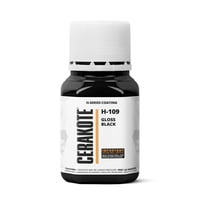 Curador De Horno Cerakote H-109T De La Serie H, Color Negro Brillante, 120 Ml