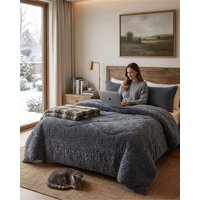 Todo Para El Hogar - Cubrecama 2 Plazas Con Chiporro Diseño Relieve