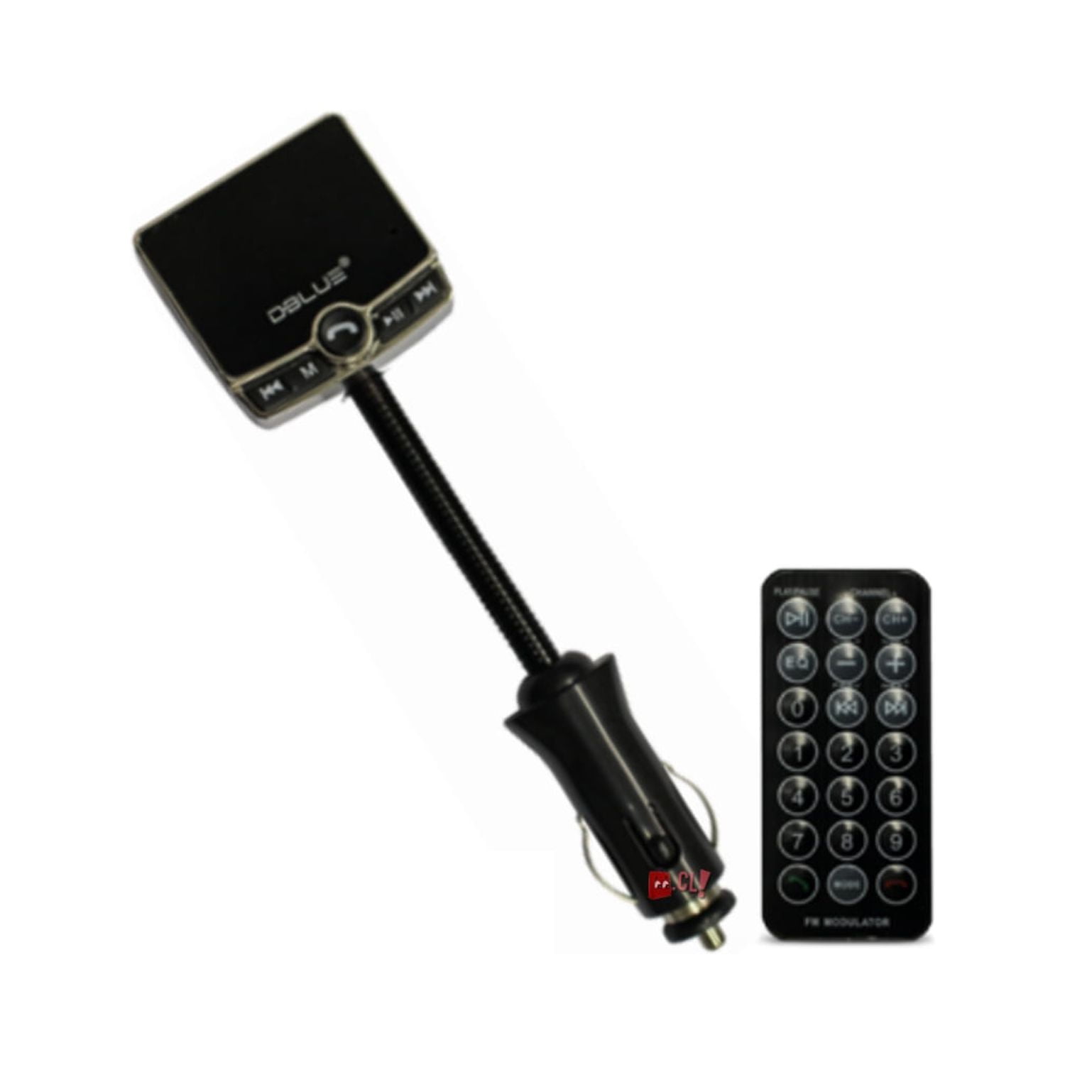 Dblue - Transmisor Fm Bluetooth Auto Gris - Ps