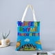 thumbnail image 2 of Nursery Rhymes Bolso de tela con estampado de lienzo para mujer, bolsa de compras reutilizable y estética, con cremallera interior, regalo para mujer, 35 × 40 cm., 2 of 6