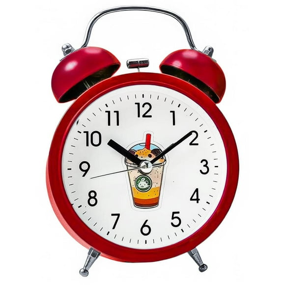 Reloj Vintage Campana Retro Campanilla Despertador Alarma Fuerte multicolor