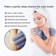 thumbnail image 3 of Guantes de baño exfoliantes Evridwear de doble textura, 1 par, 3 of 7