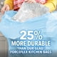thumbnail image 2 of Bolsas De Basura Forceflex Maxstrength De 13 Litros Y 34 Quilates Junto A La Playa, 2 of 9