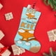 thumbnail image 4 of Kiff Tema: Calcetines de Navidad, fino lino blanco para colgar en escaleras y chimenea, decoración navideña para el hogar, regalo de Navidad. 45cm × 32cm, 4 of 5