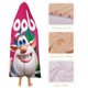thumbnail image 4 of Booba Manta Capa con Capucha Anti-Bolitas, Manta de Lana Ártica Suave, Manta Portátil de Felpa Ligera y Lujosa, Poncho para Siesta en Casa y Oficina, 100*130cm, 4 of 6