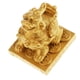 thumbnail image 3 of Figura Pi Xiu Feng Shui Para Atraer Riqueza Decoración Del Hogar Oro, 3 of 5