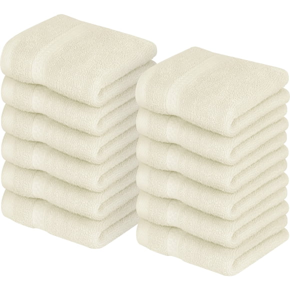 Juego de paños Utopia Towels Premium, 100% algodón, 30 x 30 cm, paquete de 12