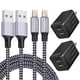 thumbnail image 1 of Cargador IOSYS de carga rápida para iPhone, paquete de 2 con cable de 6 pies, 1 of 8