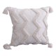 thumbnail image 5 of Throw Pillow Cover Borlas Tejidas Cojín Copetudo Para Cama 45x45cm B, 5 of 5