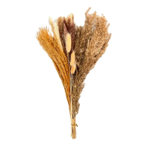 Genérico - Ramo Flores Secas Pampas Y Cola De Conejo