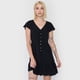 thumbnail image 3 of Vestido Mujer Corto Negro Vuelos Corona, 3 of 5