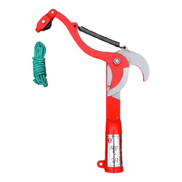 Tijeras de Podar de Gran Altitud, Compatibles con Postes de Extensión, Resistentes Accesorios de Acero Al Carbono para Jardín Y Huerto, Cuerda Versáti Talla S