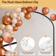 thumbnail image 2 of Clips para arcos de globos fooind, paquete de 12, decoración blanca para fiestas, 2 of 8