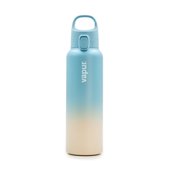 Botella de agua Vapur Chill con aislamiento, tapa con cierre, 600 ml