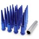 thumbnail image 1 of Tuercas de rueda ezaccessory 14x1.5 mm azul, 32 uds, tipo pincho, 1 of 6