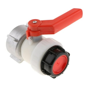 Genérico - Tanque Ibc Hdpe De 1000L, Válvula De Bola Atornillable Dn50 50Mm