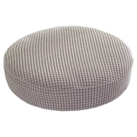 Bothyi - Fundas Para Taburete De Bar Fundas Con Cojín Elástico Para Taburete De Bar Solo Cojín Gris Claro