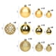 thumbnail image 5 of 100 bolas navideñas para árbol de Navidad, delicado juego de adornos navideños artesanales de plástico irrompible para Año Nuevo, fiestas de bodas y otras festividades., 5 of 5