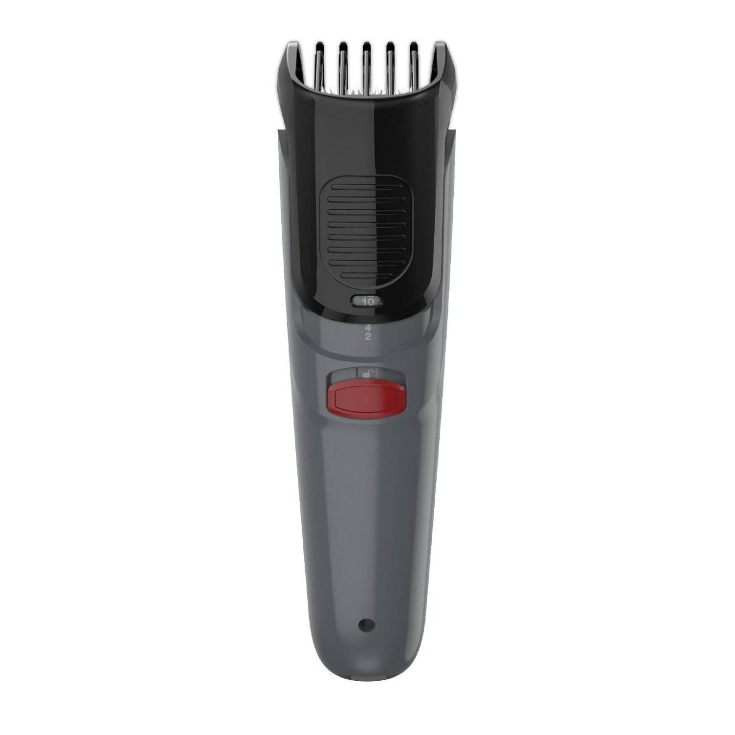 Remington - Maquina Cortadora De Barba Recargable Usb Gris Mb08a