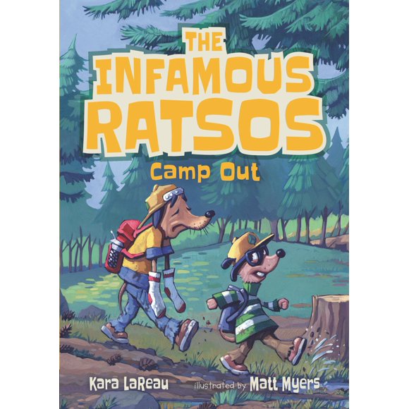Libro Candlewick Press – Los Infames Ratsos acampan