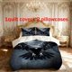 thumbnail image 1 of 3pcs Eagle Swoops with Spread Wings Themed Printed Bedding Set Duvet Cover and Pillowcases, 1 of 5