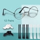 thumbnail image 3 of Puntas para Patillas de Gafas YSIUENG de Silicona 12 Pares Negro y Blanco, 3 of 7