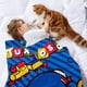 thumbnail image 2 of Tuxedo Sam anti-pilling, suave, ligera, esponjosa y acogedora de lujo para hogar y cocina – Perfecta para niños y adultos,100X130cm, 2 of 6