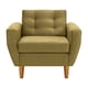 thumbnail image 1 of Sofa Bote 1c Felpa 04 Verde Musgo, 1 of 6